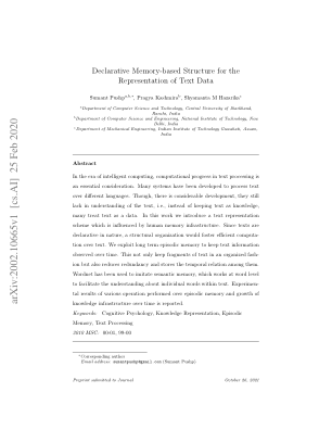 arXiv:2002.10665v1 [cs.AI] 2020 年 2 月 25 日